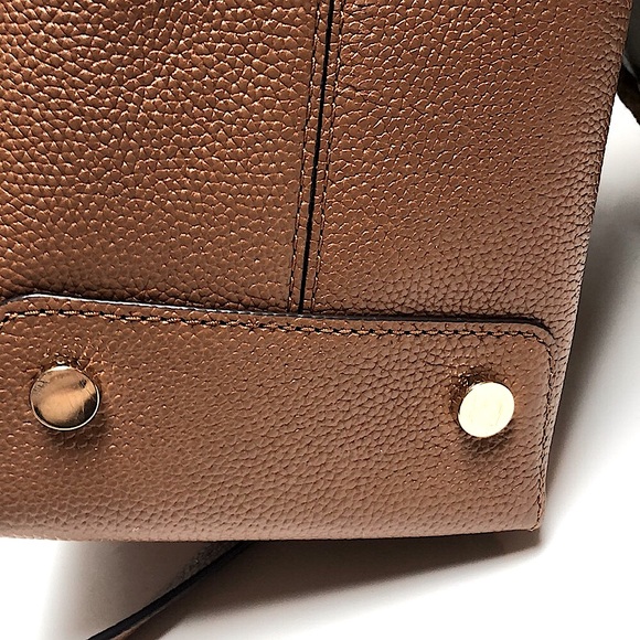 SOLD Like New Michael Kors Saffiano Leather Handbag - Picture 12 of 14